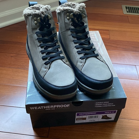 Weatherproof Men’s long jam snow boots - Picture 3 of 5